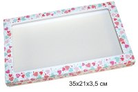 Коробочка для пряников 35*21*3,5см сердечки