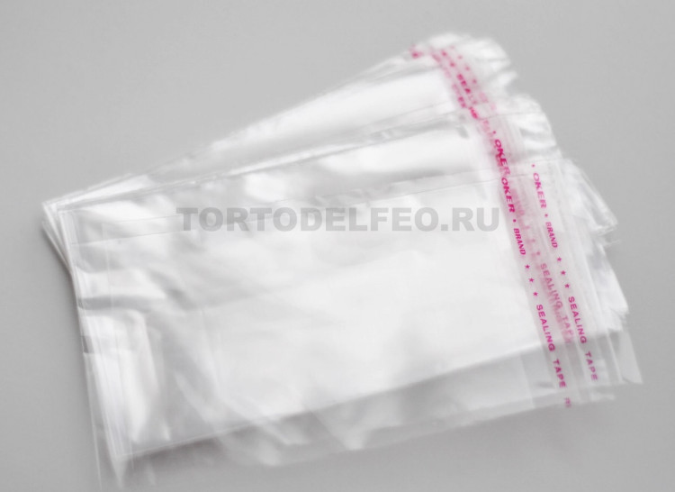 Пакет клейкой полосой 8*20 см(100шт)